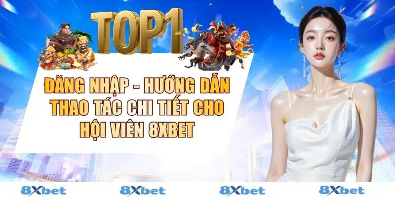 Đăng Nhập - Hướng Dẫn Thao Tác Chi Tiết Cho Hội Viên 8XBET